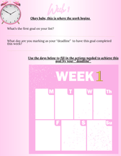 Load image into Gallery viewer, 30 Day Digital Planner for all your goals - Urban Queens Brand
